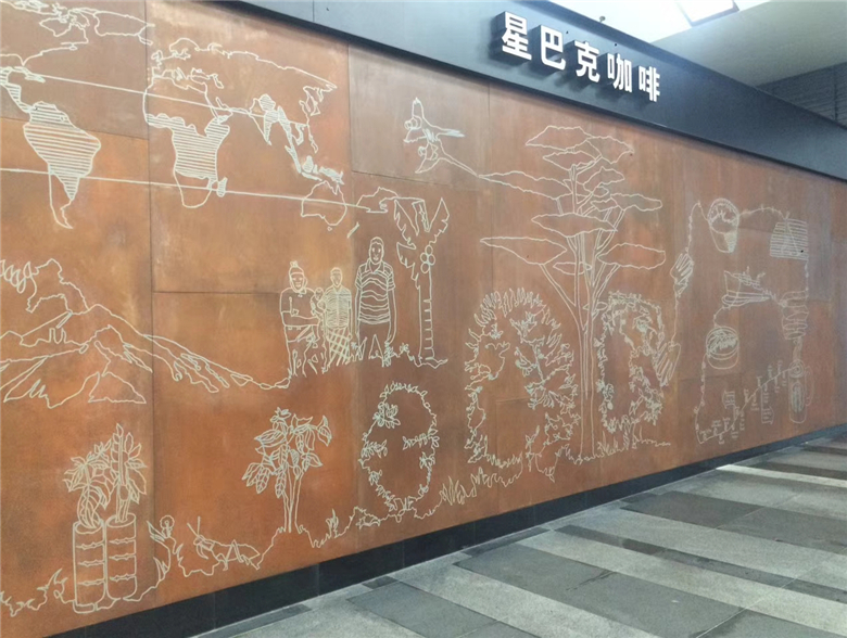 南召耐候钢幕墙